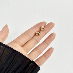 🔥 NWT! Twist hoop Earrings